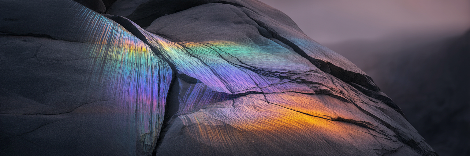 Horizontal prismatic refraction strip